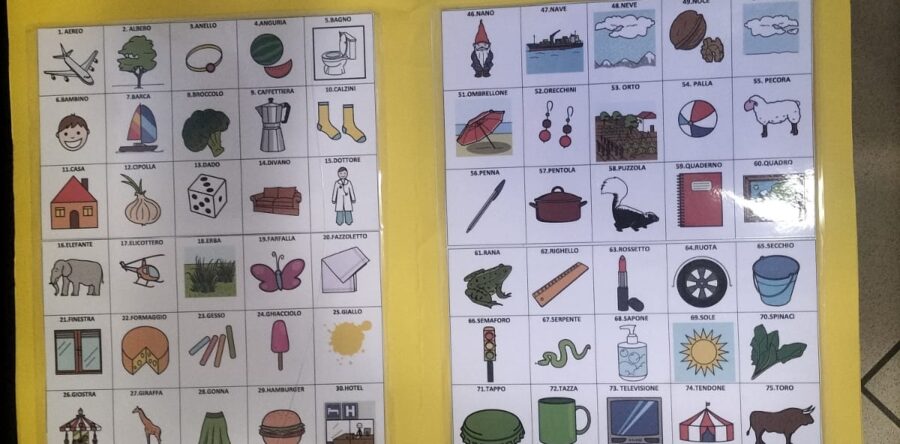 13/04/2024 – Riunione nel laboratorio A.IT.A. per preparazione della Tombola delle parole