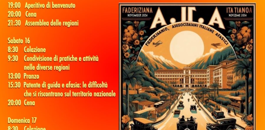 15-17/11/2024 Congresso Volontari a Chianciano Terme